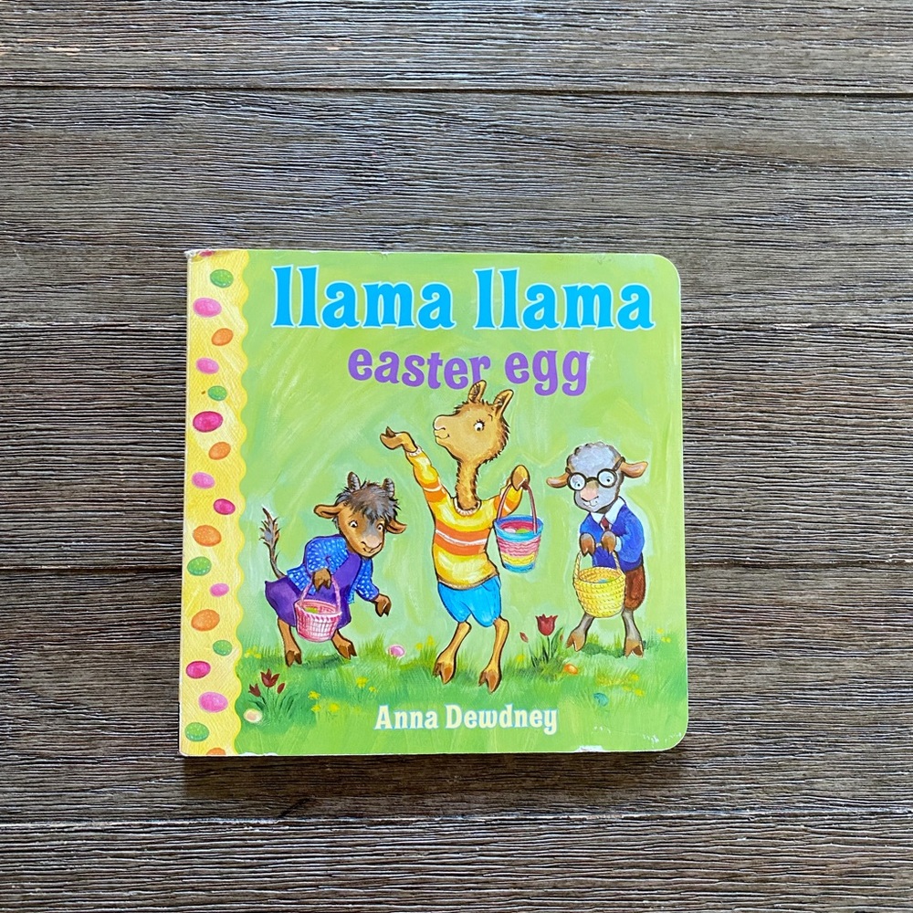 4/$20 Llama Llama Easter Egg board book